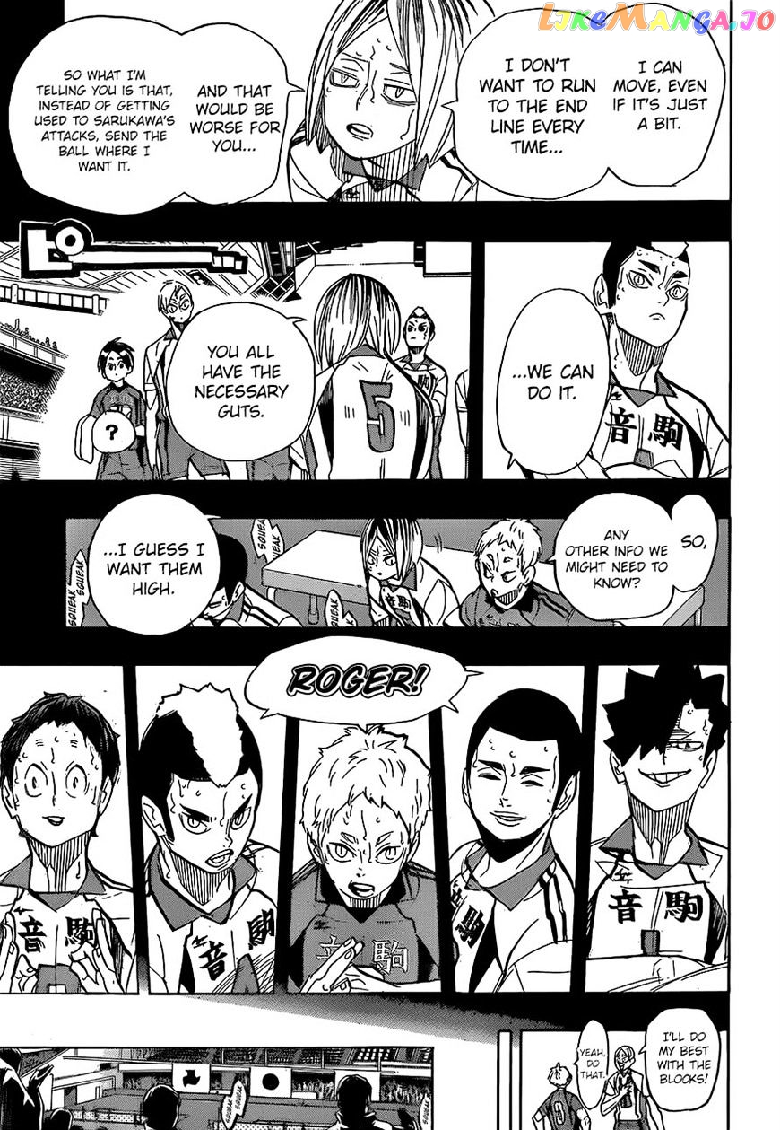 Haikyuu!!, Chapter 268 image 03